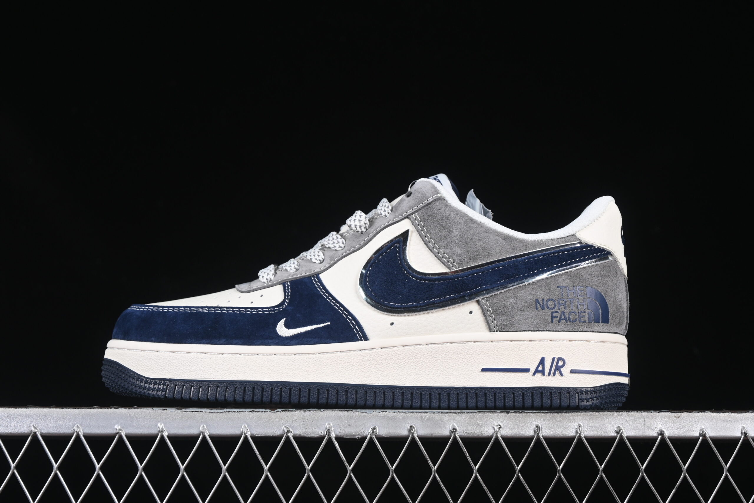 Nike Air Force 1'07 Low Collaboration Cream Grey Blue Air Force 1 Low Top Casual Skate Shoes XZ6188-975
