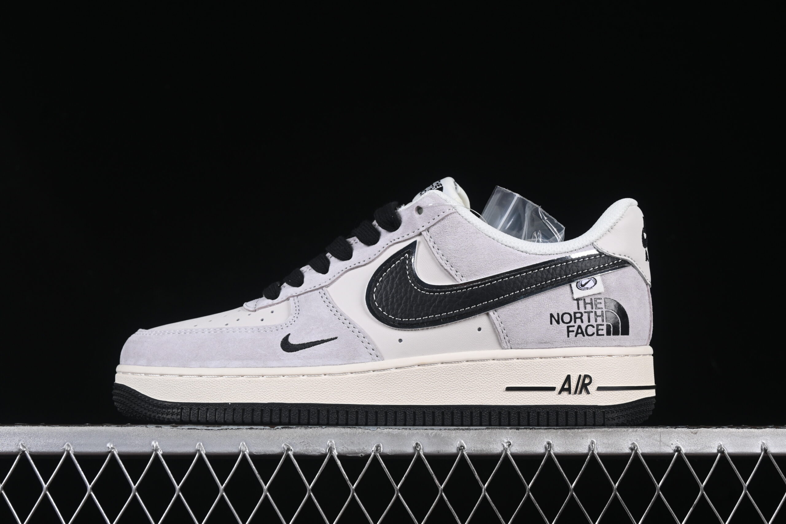 Nike Air Force 1'07 Low Collaboration Cream Grey Black Air Force 1 Low Top Casual Skate Shoes XZ6188-916