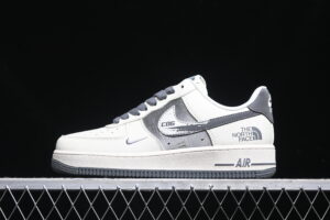 Nike Air Force 1'07 Low Collaboration -CDG Cream Grey Air Force 1 Low Top Casual Skate Shoes DM6688-002