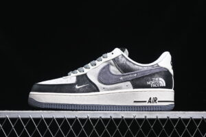 Nike Air Force 1'07 Low Collaboration - Black Air Force 1 Low Top Casual Skate Shoes DM6688-004