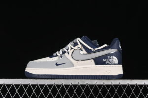 Nike Air Force 1'07 Low Collaboration - Grey Blue Air Force 1 Low Top Casual Skate Shoes SJ1198-700