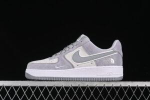 Nike Air Force 1'07 Low Collaboration - Grey Air Force 1 Low Top Casual Skate Shoes KK3333-004