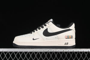 Nike Air Force 1'07 Low Collaboration - Blue Air Force 1 Low Top Casual Skate Shoes XZ3398-888