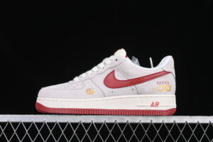 Nike Air Force 1'07 Low Collaboration Limited Red Air Force 1 Low Top Casual Skate Shoes Year of the Snake XZ6188-020