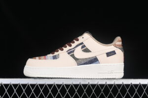 Nike Air Force 1'07 Low White Air Force 1 Low Top Casual Skate Shoes Custom Edition CW1188-230