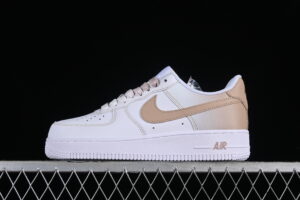 Nike Air Force 1'07 Low Popular Yellow Air Force 1 Low Top Casual Skate Shoes Custom Gradient FN0366-104