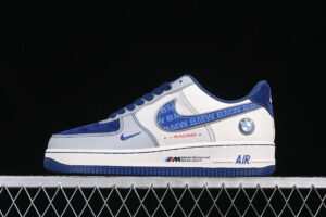 Nike Air Force 1'07 Low Collaboration Blue White Air Force 1 Low Top Casual Skate Shoes DM6688-017