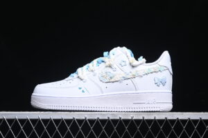 Nike Air Force 1'07 Low Blue Air Force 1 Low Top Casual Skate Shoes CH9999-223