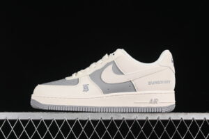 Nike Air Force 1'07 Low Collaboration - Cream Grey Air Force 1 Low Top Casual Sports Skate Shoes BB8588-225