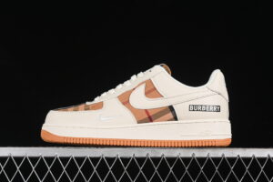 Nike Air Force 1'07 Low Collaboration - Cream White Yellow Air Force 1 Low Top Casual Skate Shoes DF0180-006