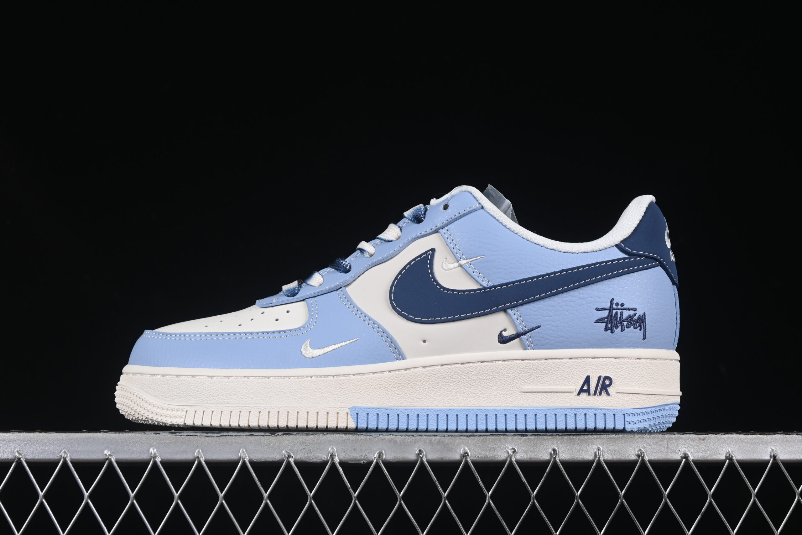 Nike Air Force 1'07 Low Collaboration Blue Air Force 1 Low Top Casual Skate Shoes XS1958-516