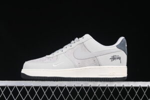 Nike Air Force 1'07 Low Collaboration Grey Air Force 1 Low Top Casual Skate Shoes KK1988-055