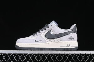 Nike Air Force 1'07 Low Collaboration Grey Air Force 1 Low Top Casual Skate Shoes XZ6188-911