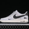 Nike Air Force 1'07 Low Collaboration Black Air Force 1 Low Top Casual Skate Shoes XZ6188-912
