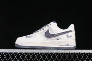 Nike Air Force 1'07 Low Collaboration Cream Grey Air Force 1 Low Top Casual Skate Shoes DM6688-003