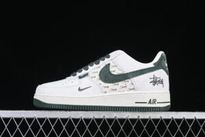 Nike Air Force 1'07 Low Collaboration Green Air Force 1 Low Top Casual Skate Shoes CH6336-511
