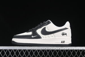 Nike Air Force 1'07 Low Collaboration Black Air Force 1 Low Top Casual Skate Shoes HH7518-045