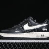 Nike Air Force 1'07 Low Collaboration - Black Air Force 1 Low Top Casual Skate Shoes XZ6188-311