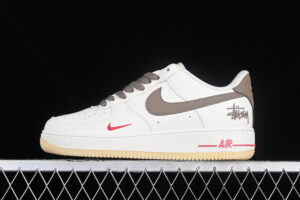 Nike Air Force 1'07 Low Collaboration - Air Force 1 Low Top Casual Skate Shoes AE1686-996