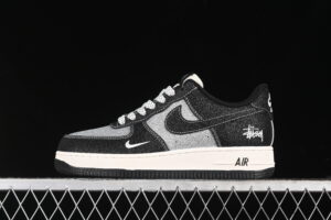 Nike Air Force 1'07 Low Collaboration - Star Pattern Air Force 1 Low Top Casual Skate Shoes Glitter XZ1968-518