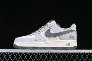 Nike Air Force 1'07 Low Collaboration - Grey Air Force 1 Low Top Casual Skate Shoes XZ3318-066