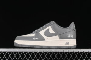 Nike Air Force 1'07 Low Collaboration - Grey Air Force 1 Low Top Casual Skate Shoes BB5353-512