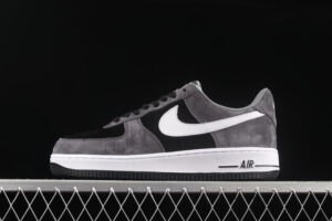 Nike Air Force 1'07 Low Black Grey Suede Colorway Air Force 1 Low Top Casual Skate Shoes NT9966-336