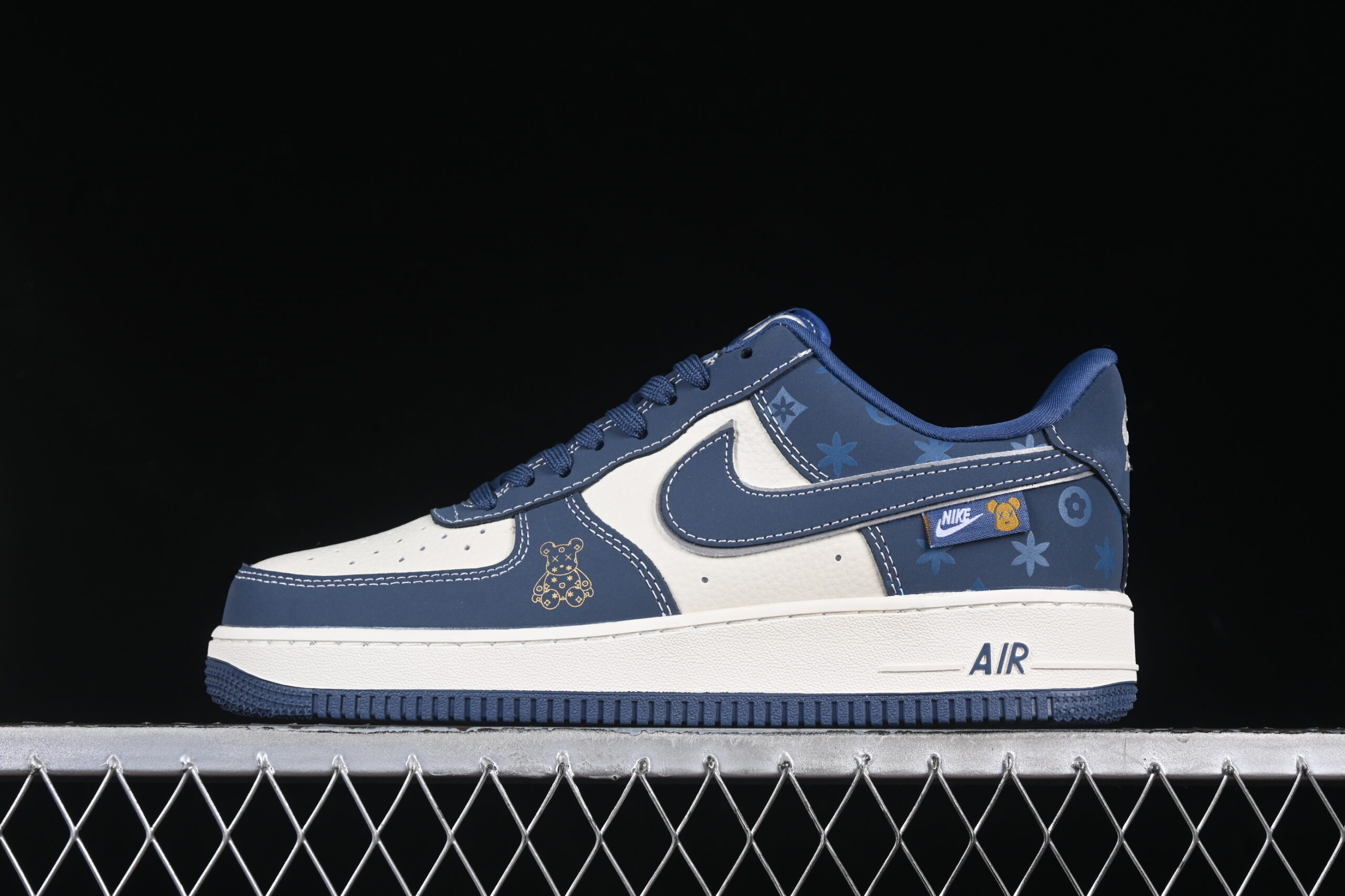 Nike Air Force 1'07 Low Collaboration Blue Air Force 1 Low Top Casual Skate Shoes KK1988-054