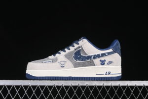 Nike Air Force 1'07 Low Collaboration Grey Air Force 1 Low Top Casual Skate Shoes KK1988-053