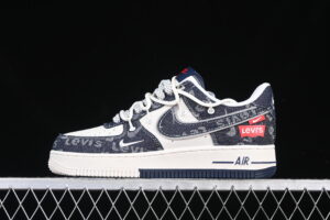 Nike Air Force 1'07 Low Collaboration Blue Air Force 1 Low Top Casual Skate Shoes SJ1198-900
