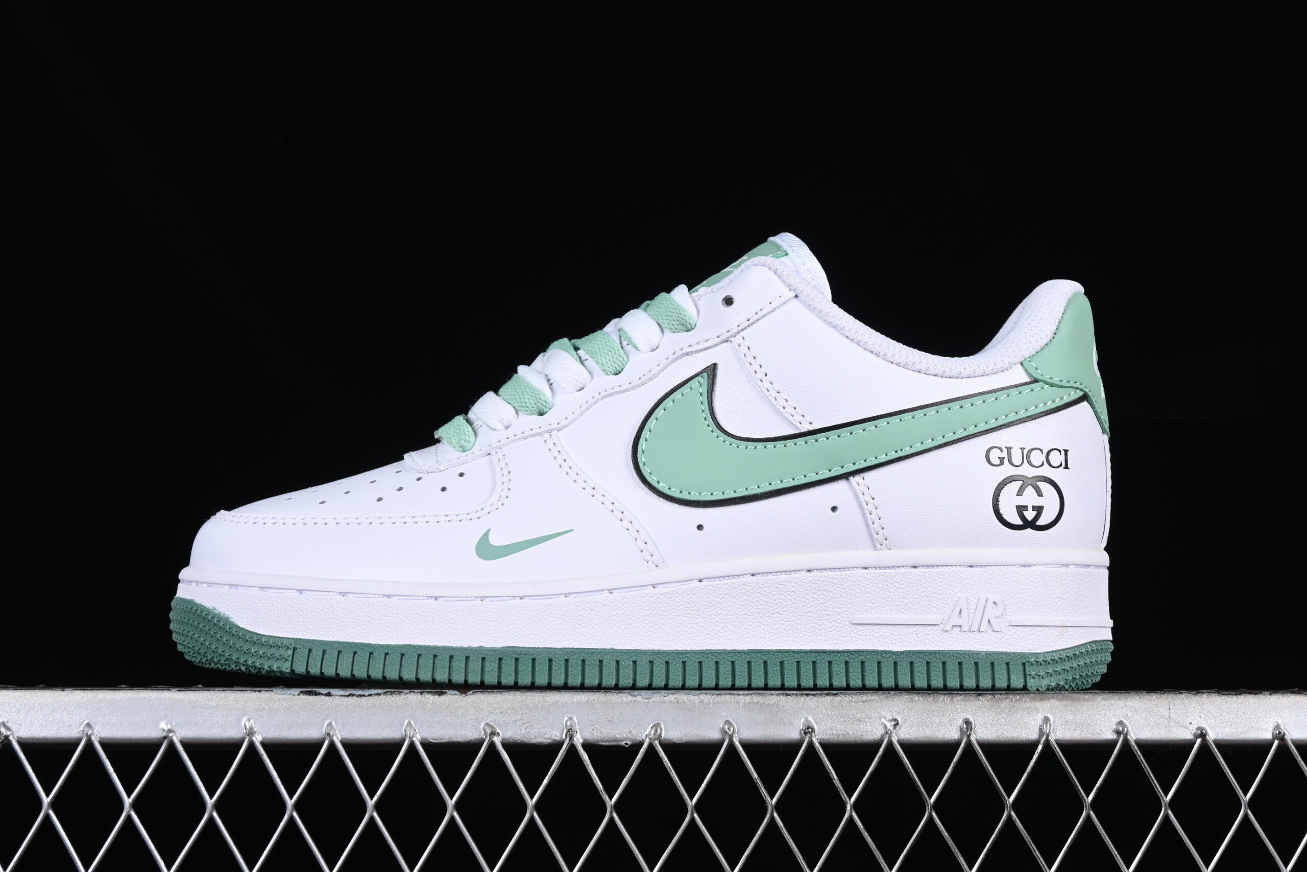 Nike Air Force 1'07 Low Green - Collaboration Air Force 1 Low Top Casual Skate Shoes DA8481-166