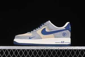 Nike Air Force 1'07 Low Collaboration Blue Air Force 1 Low Top Casual Skate Shoes KK1988-045