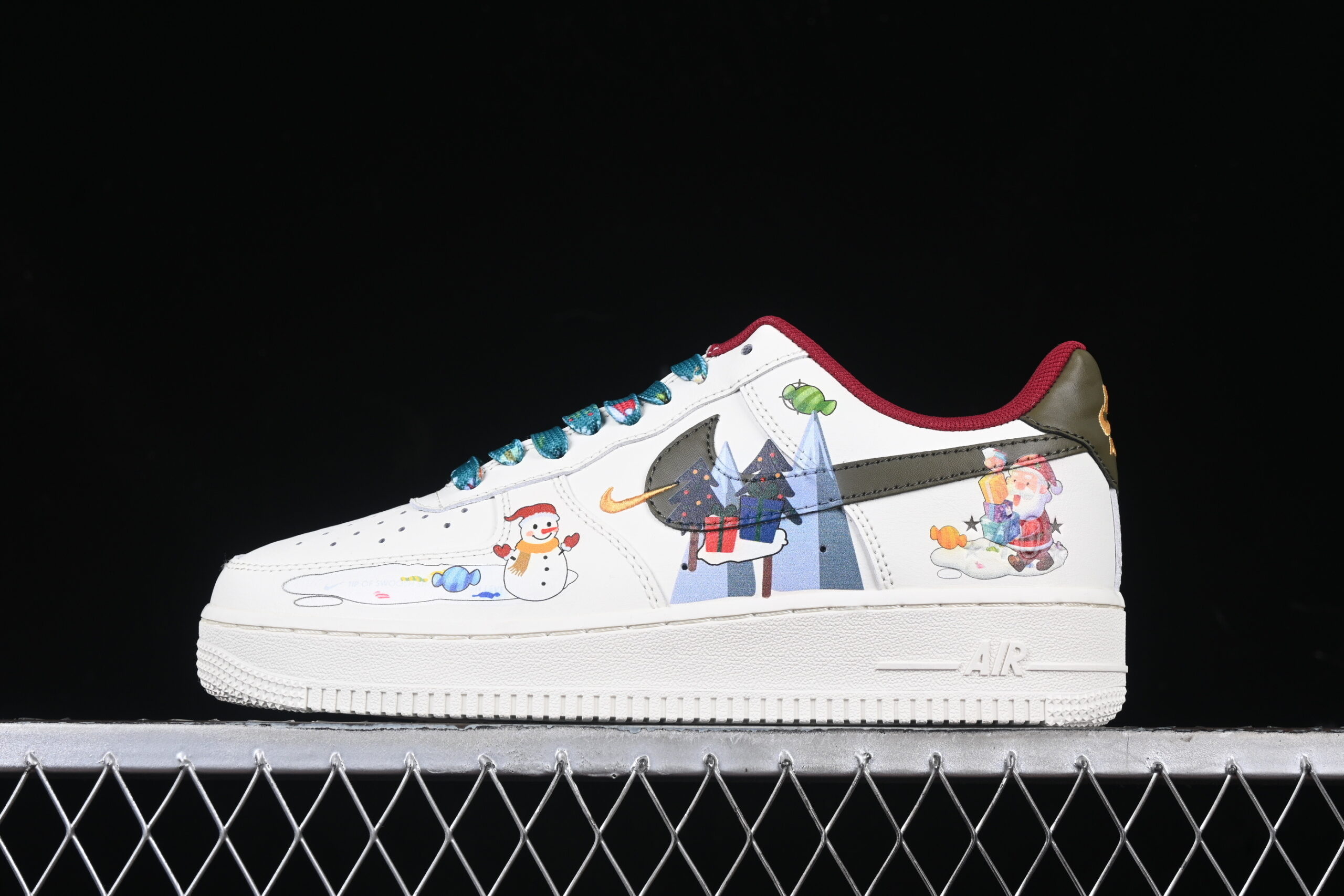 Nike Air Force 1'07 Low Air Force 1 Low Top Casual Skate Shoes Custom Edition Graffiti DM0970-132