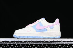 Nike Air Force 1'07 Low Blue Pink Air Force 1 Low Top Casual Skate Shoes Custom DB3301-222