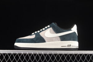 Nike Air Force 1'07 Low Grey White Green Suede Colorway Air Force 1 Low Top Casual Skate Shoes NT9955-318
