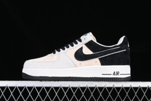 Nike Air Force 1'07 Low Grey Black Suede Air Force 1 Low Top Casual Skate Shoes LF8989-666
