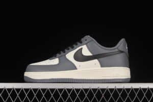 Nike Air Force 1'07 Low Grey Black Air Force 1 Low Top Casual Skate Shoes DD7798-216