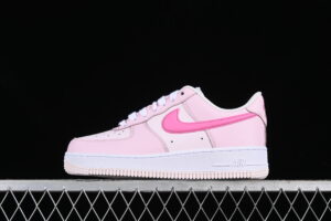 Nike Air Force 1'07 Low White Pink Air Force 1 Low Top Casual Skate Shoes HM3696-661