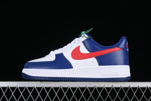 Nike Air Force 1'07 Low White Blue Red Colorway Air Force 1 Low Top Skate Shoes CZ9164-100