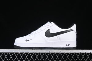 Nike Air Force 1'07 Low White Black Air Force 1 Low Top Casual Skate Shoes 315122-103
