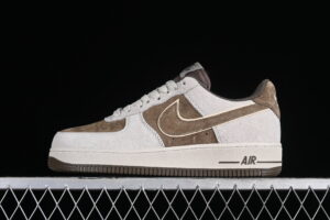 Nike Air Force 1'07 Low Cream Brown Air Force 1 Low Top Casual Skate Shoes XT7138-107