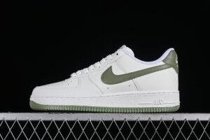 Nike Air Force 1'07 Low Cream White Green Air Force 1 Low Top Casual Skate Shoes DV3808-106