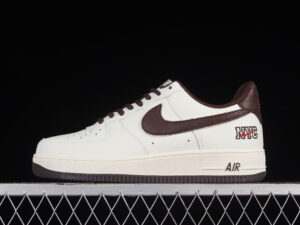Nike Air Force 1'07 Low Cream Red Limited Air Force 1 Low Top Casual Skate Shoes CM9612-023