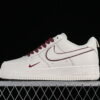 Nike Air Force 1'07 Low Classic Red Star Pattern Air Force 1 Low Top Casual Skate Shoes Glitter MJ0319-025