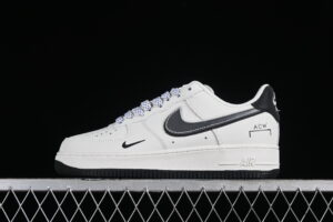 Nike Air Force 1'07 Low Collaboration Air Force 1 Low Top Casual Skate Shoes AC-639822 Custom Edition