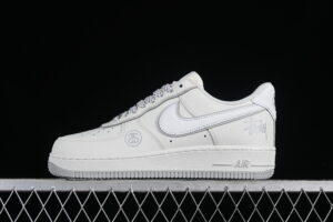 Nike Air Force 1'07 Low Collaboration Air Force 1 Low Top Casual Skate Shoes Custom Edition CZ9183-002