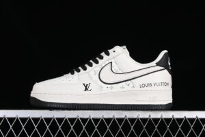 Nike Air Force 1'07 Low Collaboration Air Force 1 Low Top Casual Skate Shoes Custom Edition FB0788-100