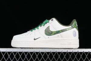 Nike Air Force 1'07 Low Collaboration Air Force 1 Low Top Casual Skate Shoes PF9055-763