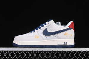 Nike Air Force 1'07 Low Limited Grey Blue Red Air Force 1 Low Top Casual Skate Shoes Year of the Snake XZ2025-666