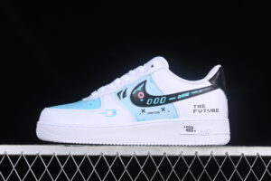 Nike Air Force 1'07 Low 2077 Air Force 1 Low Top Casual Skate Shoes Hand Painted CW2288-111